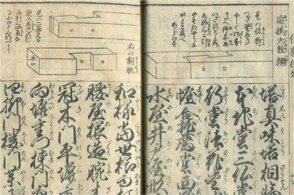 木の家の作り方（江戸時代）