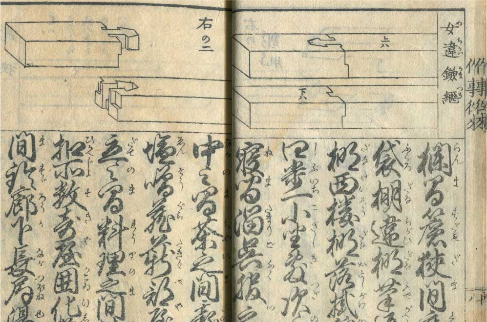 木の家の作り方（江戸時代）